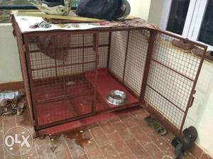 New coustom made pet cage. For large breed dogs.