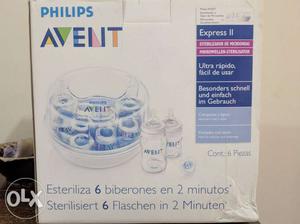 Philips Avent bottle Microwave steam steriliser unused