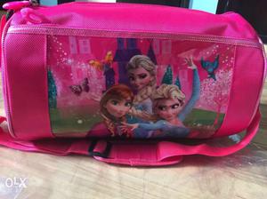 Pink Disney Frozen Bag Brand New