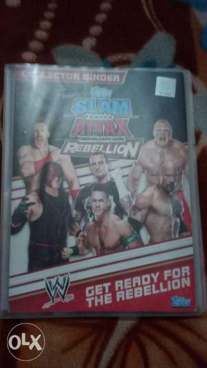 Slam attax rebellion collector binder with all