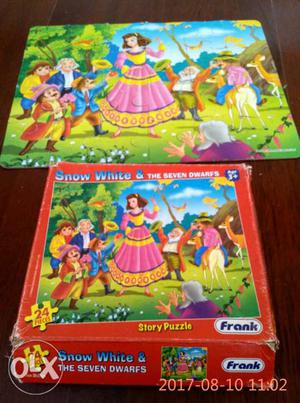 Snow White & The Seven Dwarfs Puzzle With Box