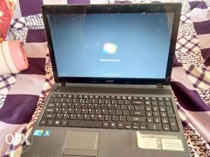 Acer laptop 1 year old, 320 gb hardisk, 2 gb