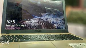 Asus i3 5th gen 4gb laptop. 1year old. Less used. Negotiable