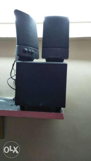Black 2.1 Multimedia Speaker System
