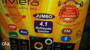 Black 4.1 Multimedia Speakers