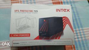 Black And Red Intex UPS Protector 725 Box