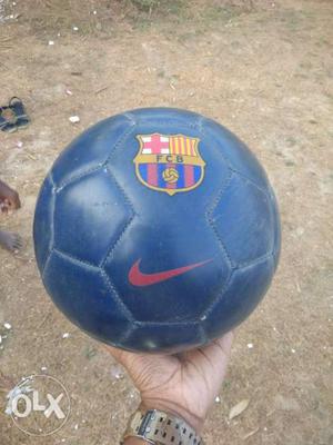 Black Nike FCB Soccer Ball