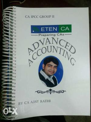 CA IPCC Advance accounts book and vedio lectures
