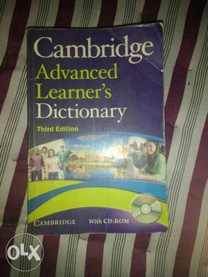 Cambridge Advance Learner's Dictionary Third Edition Book