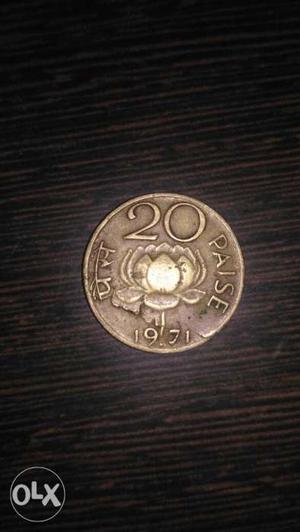 Coin 20 paise year: 