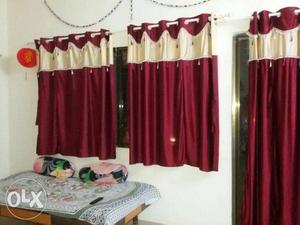 Curtains-2 door length and 4 window length