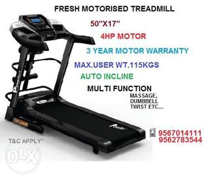 Fresh Motorised Treadmill