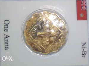 Gold-colored 1 Anna Coin Pack