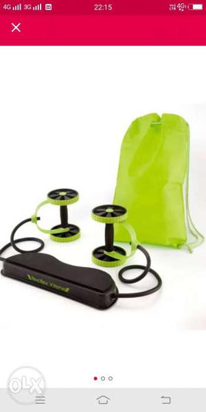 Green And Black Exercise Tool