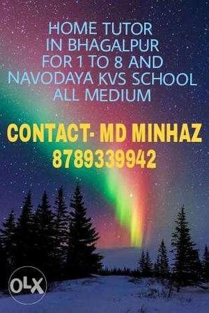 Home Tutor In Bhagalpur For 1 To 8 Text