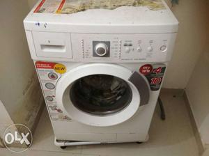 IFB White Front-load Clothes Washer