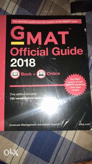 Its a new oficial guide of gmat. not opened the