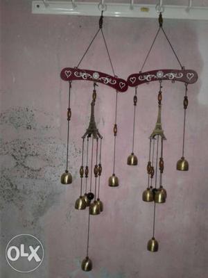 Maroon-and-gold Wind Chimes