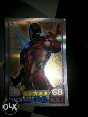 Marvel Iron Man Trading Card