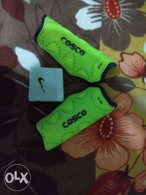 Pair Of Green Cosco Knee Pads