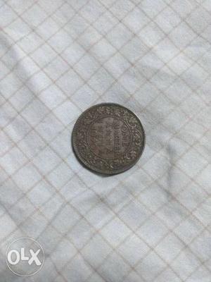 Round Bronze Coin