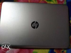 Silver HP Laptop