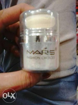 Silver face highlighter for sparkling face glow...
