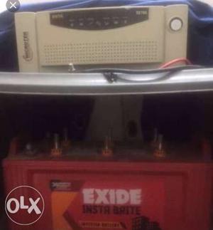 Single betry exide and inverter microtech