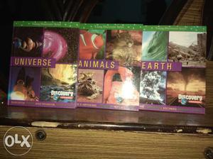 Three Universe, Animals, And Earth Books
