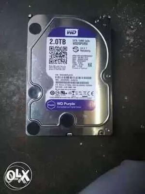 Wd 2tb hard disk only 2 months old in neat