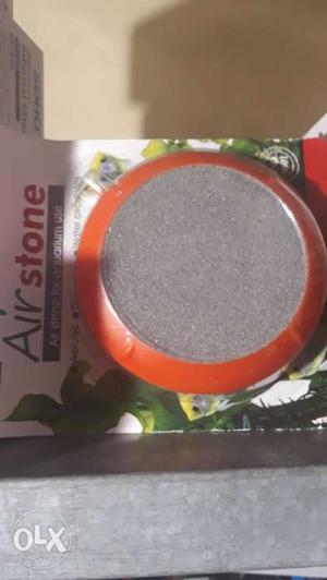 Air disc stone for air bubbles in fish aquarium..