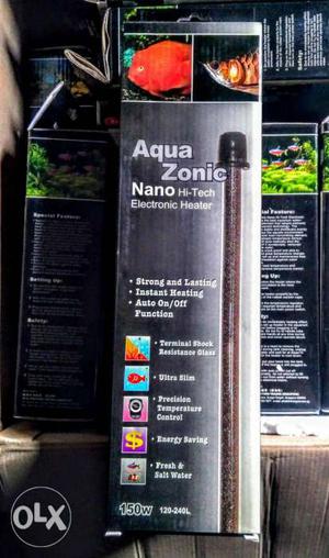 Black Aqua Zonic Aquarium Electric Heater Box
