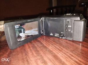 Black Compact Video Camera