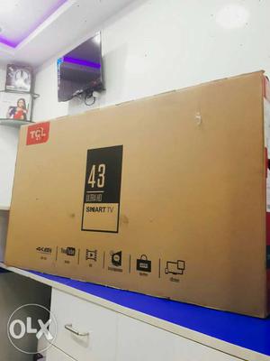 Brand new TCL 43" 4k UHD SMART led tv with