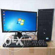 Desktop 19inch lcd core2duo 500gb hdd 2gb ram system ((RR