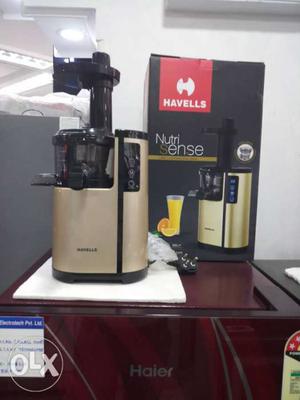 This is havells slow juicer and nutri sence