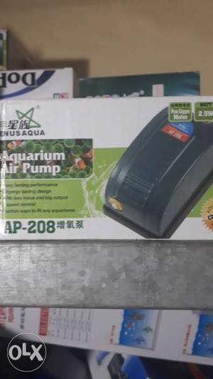 Venus AP208 air pump for fish aquarium. New