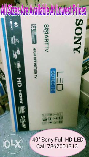 40 Inches Smart TV LED Series 6 Box packed and warranty