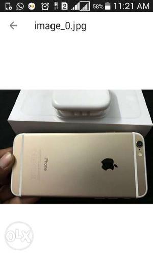 64gb gold colour no scratches and good condition