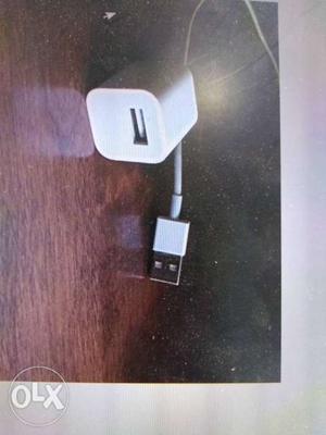 Apple iPhone charger original adapter with USB