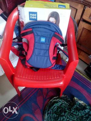 Baby's Red And Blue Mee Mee Carrier With Box