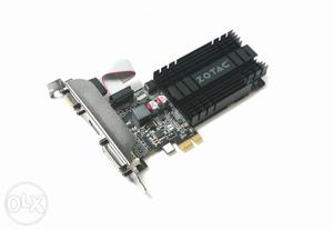 Black And Grey Zotac Graphics Card
