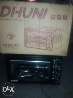 Black Dhuni GH25RC Toaster Oven And Box