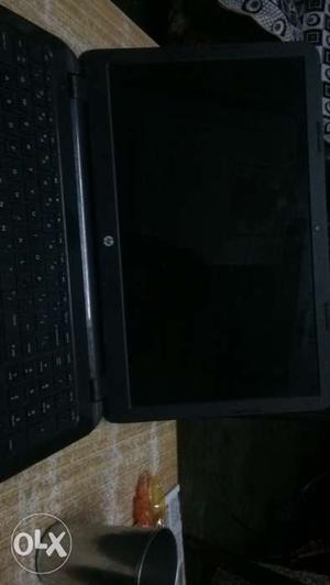 Black HP Laptop Computer