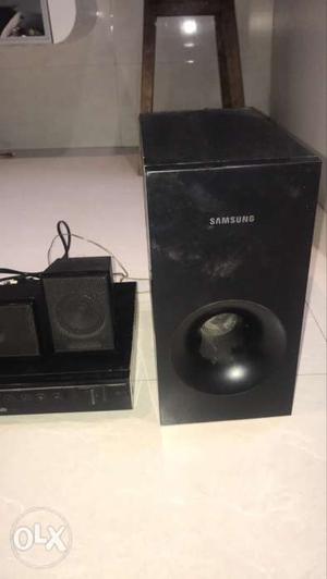 Black Samsung Multimedia Speaker System