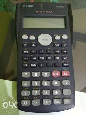 Blue Casio Scientific Calculator