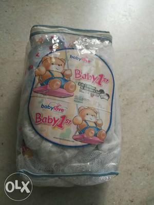 For newly born Baby pillow set three and fly nets