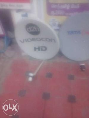 Gray D2h Videocon HD Satellite Dish