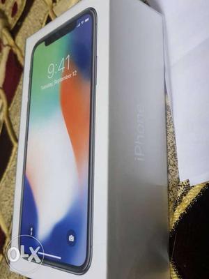 IPhone x indian today's purchase Bill box and all