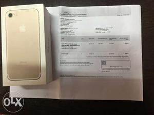 Iphone 7 32gb one month old with 11 months